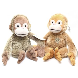 밍런 수제 목걸이 원숭이 테디베어 MR198-74 25cm